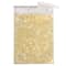 JAM Paper 6.25 x 7.875" Gold Stars Foil Open End Envelopes with Self Adhesive Closure, 25ct.